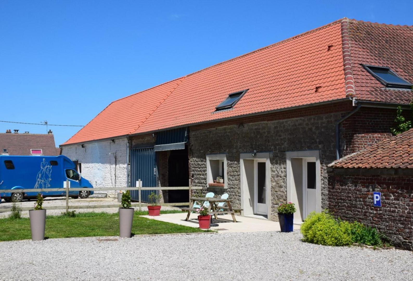 Le Clos De L'Angley Gites Et Ecurie Caffiers 外观 照片